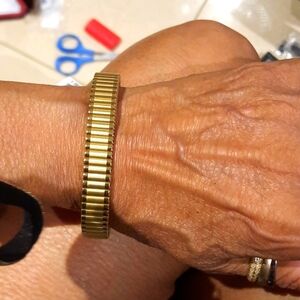 NWT AUTHENTIC GENUINE STAINLESS STEEL MEN'S DESIGNER LINK BRACELET 🎁 BOXED